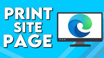How To Print Website Page on Microsoft Edge Browser
