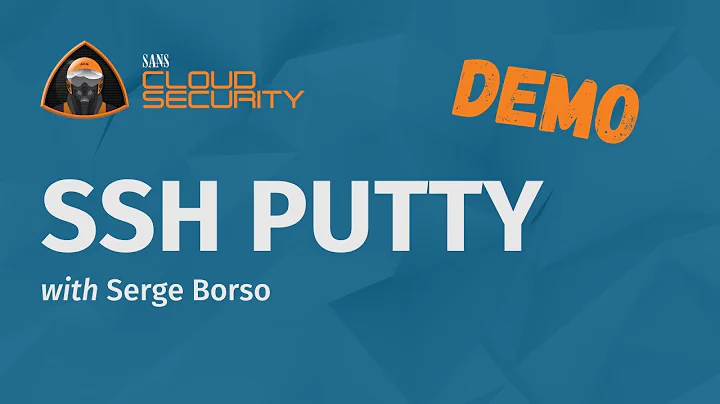 Master SSH with Putty