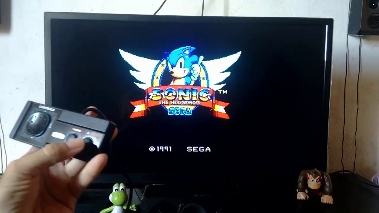 consertando controle master system