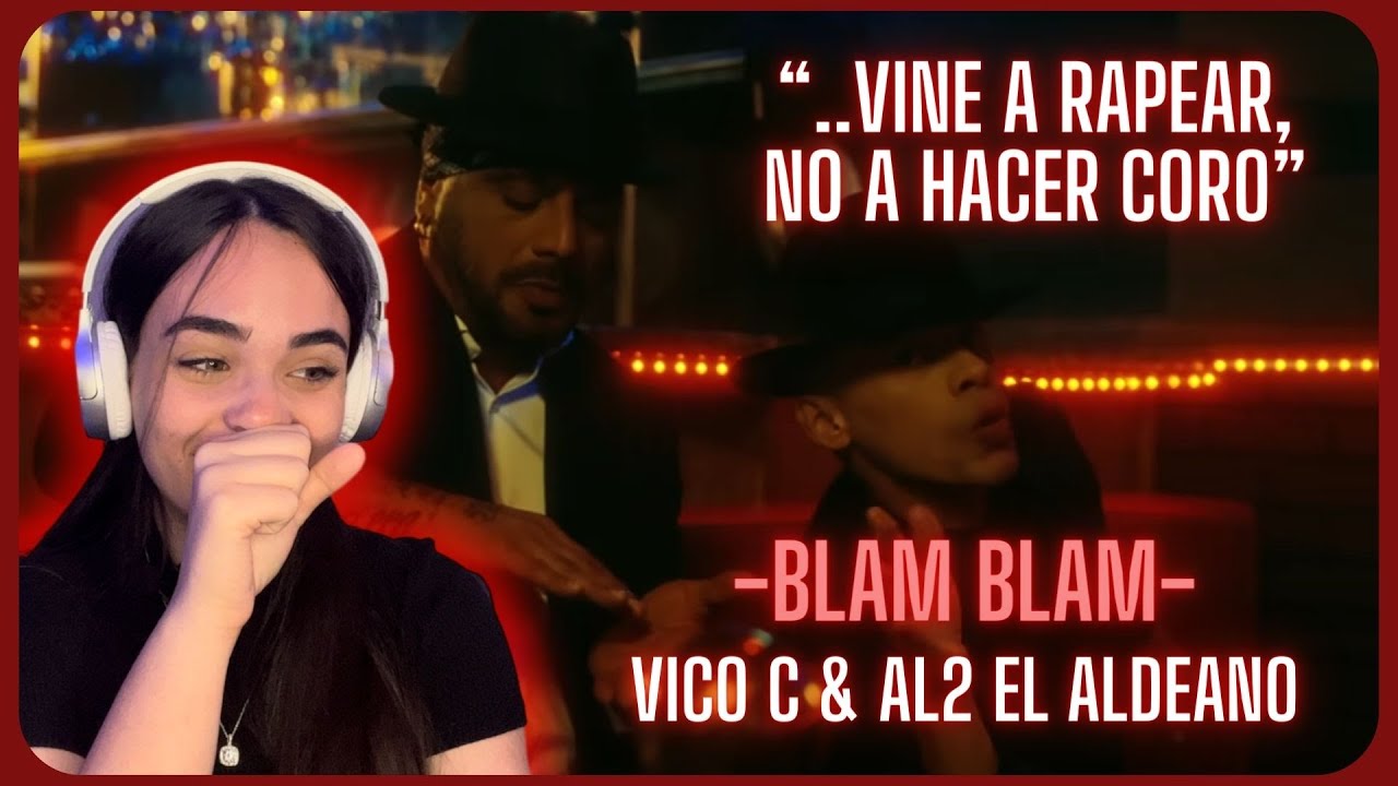 Colaboración histórica “BLAM BLAM” | Vico C ft. Al2 el Aldeano | Reaccionando al VIDEO OFFICIAL!