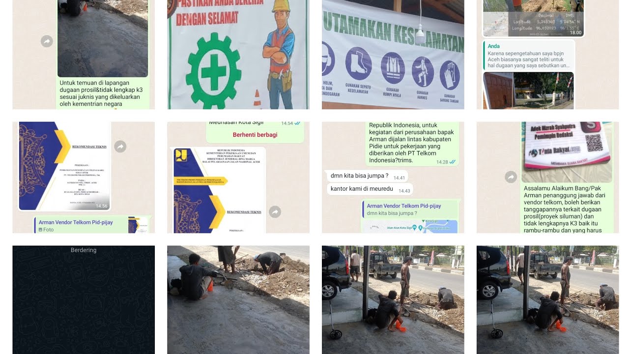 Skhd Dugaan SAPK & SKHD Vendor Telkom Pidie Terkait Prosil Dan Tak Lengkap ...