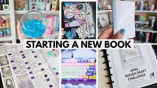 Rough Draft Challenge Prep ✨📖 Notebooks,  Index Cards, & A Plotting Grid