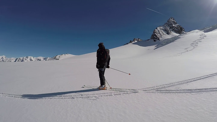 Ski Glacier de Gebroulaz en Vanoise