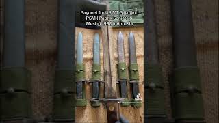 Download Lagu Bayonet Marking Bintang (PSM) Pabrik Senjata \u0026 Mesiu sekarang Pindad 1950 #bayonet #hunting #sangkur MP3