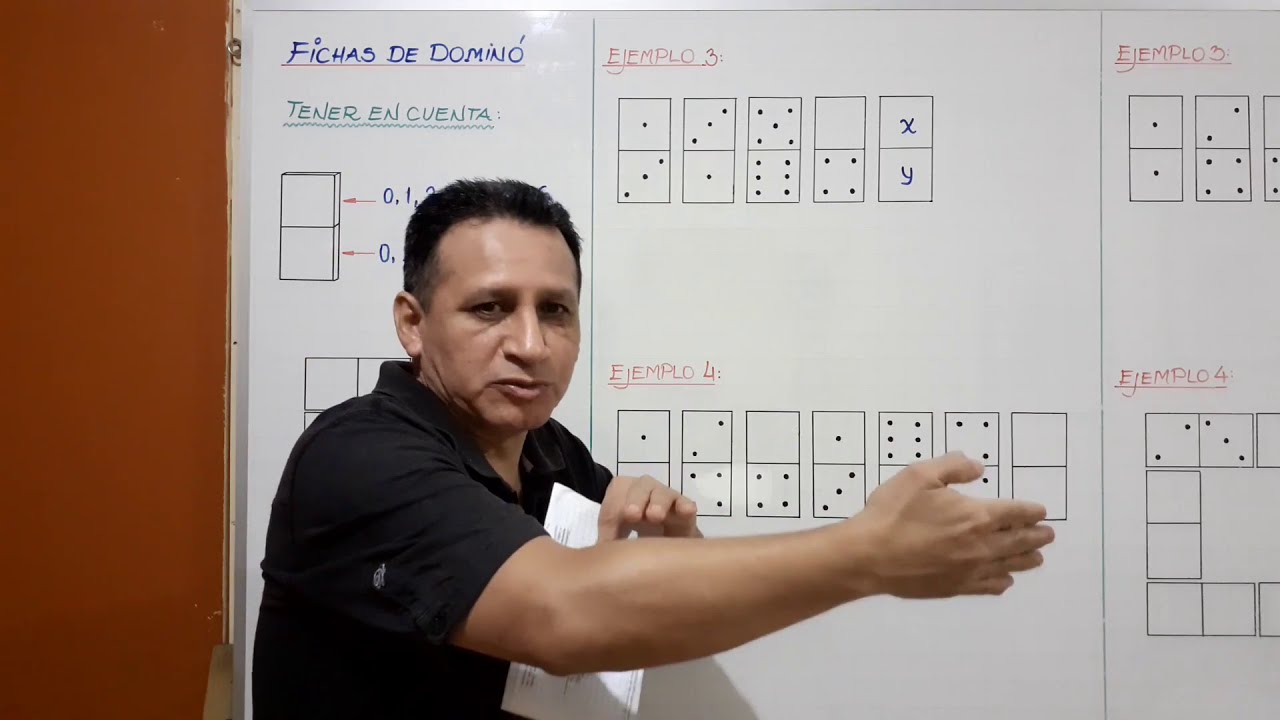 PROBLEMAS CON FICHAS DE DOMINÓ