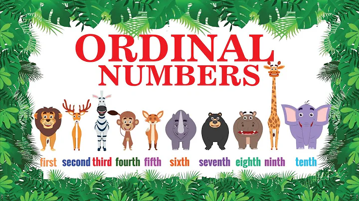 Ordinal Numbers | On Your Mark, Get Set, Go! - DayDayNews