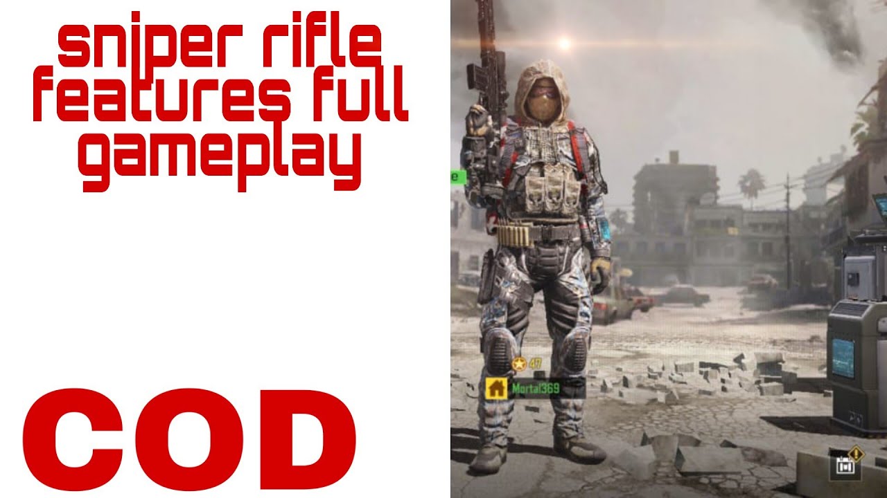 CALL of duty | Sniper rifle features | gameplay - YouTube
