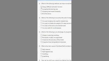 Deep learning-IIT Ropar week 8 solutions #nptel #deeplearning