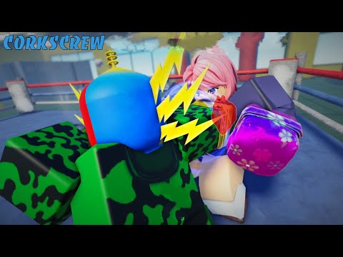 Roblox untitled boxing game Corkscrew Style Showcase!