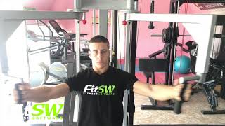 Pec Fly Machine: Chest, Pec Exercise Demo How-to