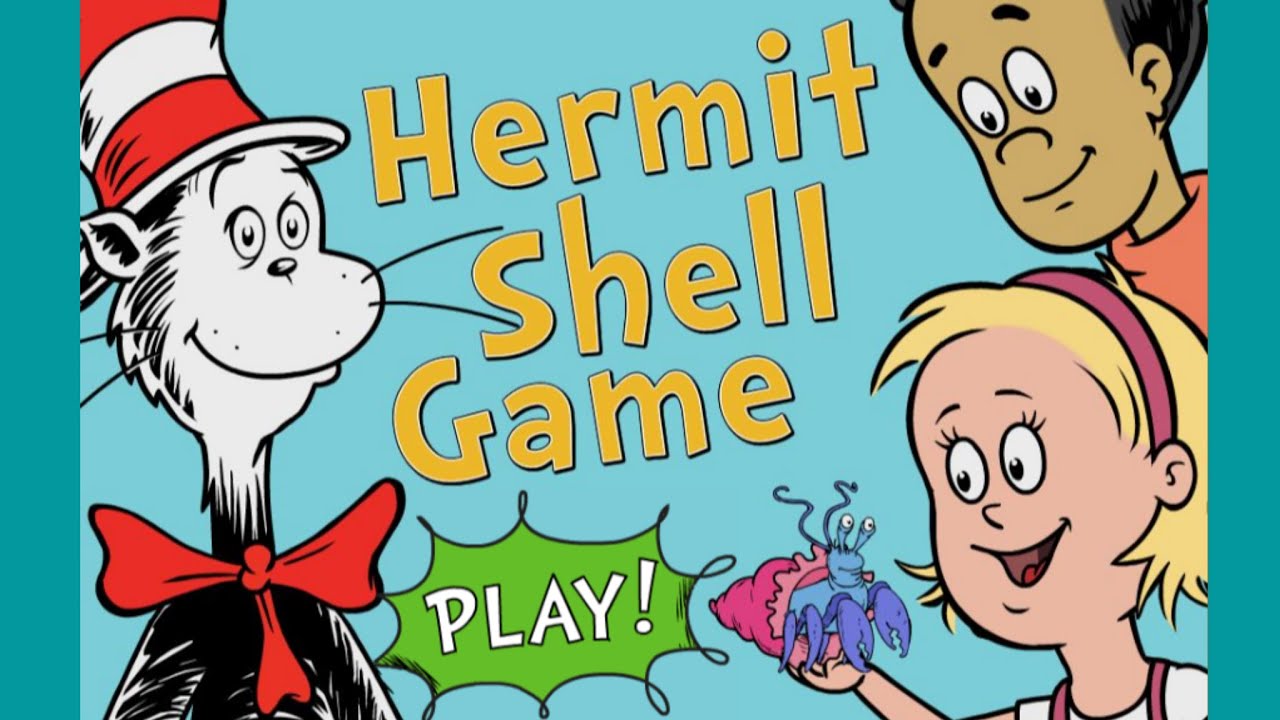 Hermit Shell Game || THE CAT IN THE HAT Knows a Lot About That || - YouTube