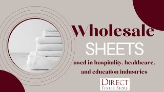 Wholesale Sheets – Affordable Bulk Bed Sheets - DollarDays