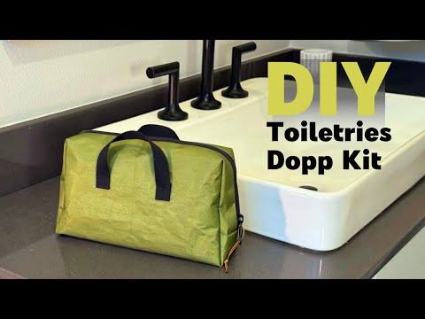 Small Project, Big Bag Making Skills | Dopp Kit Tutorial