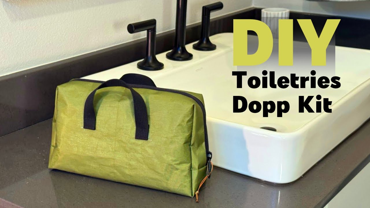 Small Project, Big Bag Making Skills | Dopp Kit Tutorial