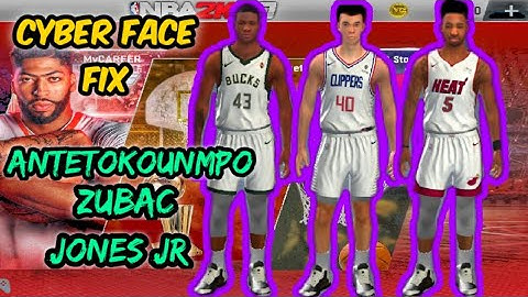 *CYBER FACE FIX* NBA2K20-NBA2K21 MOBILE | ANDROID