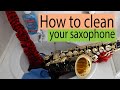 How to clean your saxophone