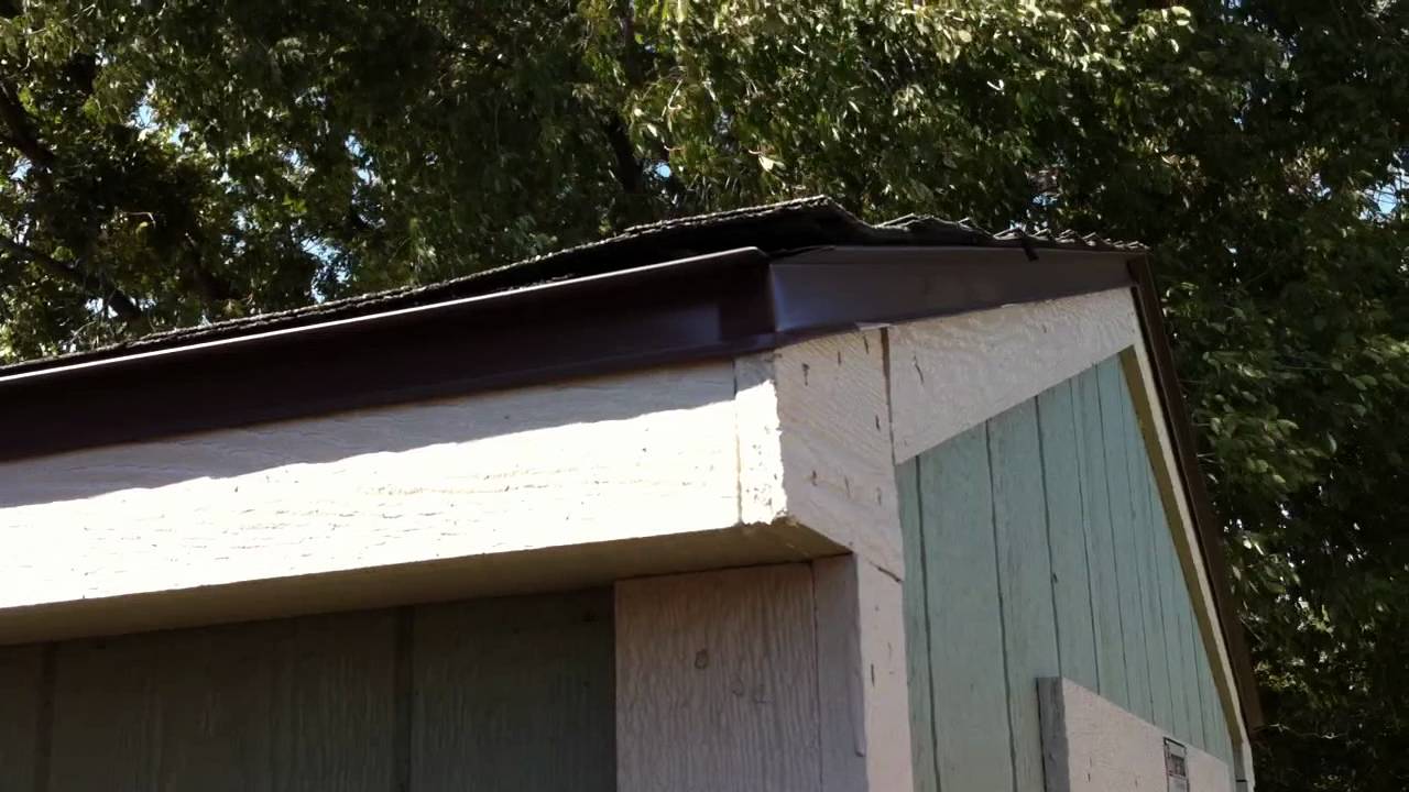 Tuff Shed Roof - YouTube