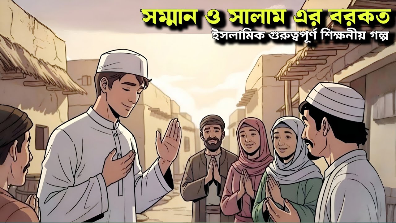 সম্মান ও সালাম এর বরকত | ইসলামিক গুরুত্বপূর্ণ শিক্ষনীয় কাহিনি | Mainul Voice