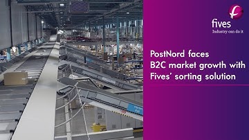 [Intralogistics] PostNord faces B2C market growth with Fives’ sorting solution