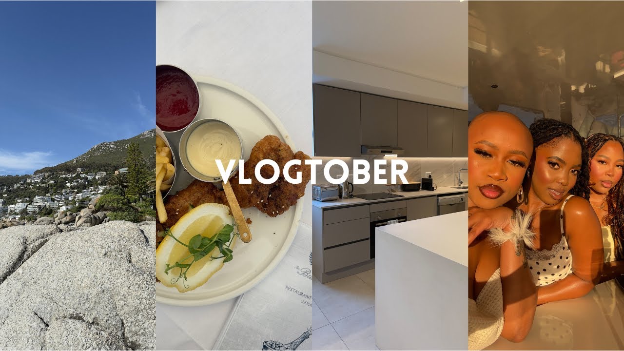 VLOGTOBER GIRLS’ TRIP EDITION | CAPE TOWN