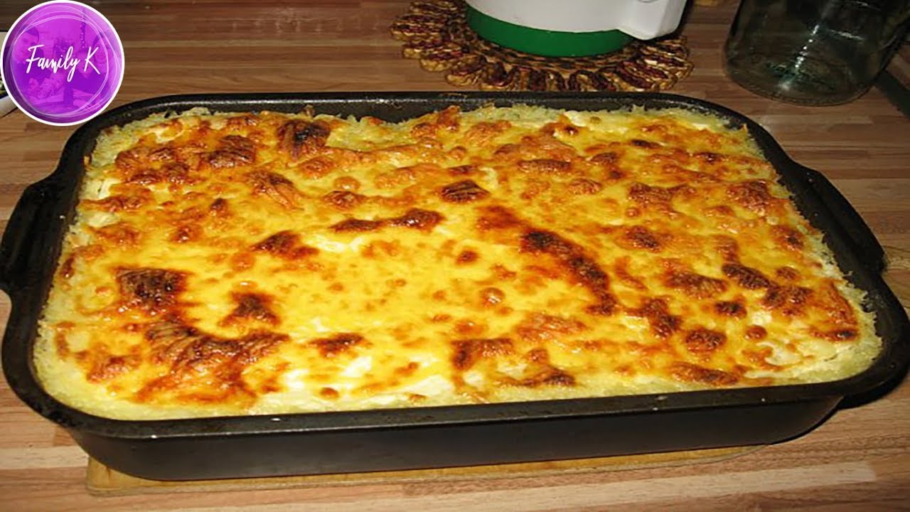 Картофельная запеканка с фаршем  Вкуснейшая Рецепт картофельной запеканки на канале Family K