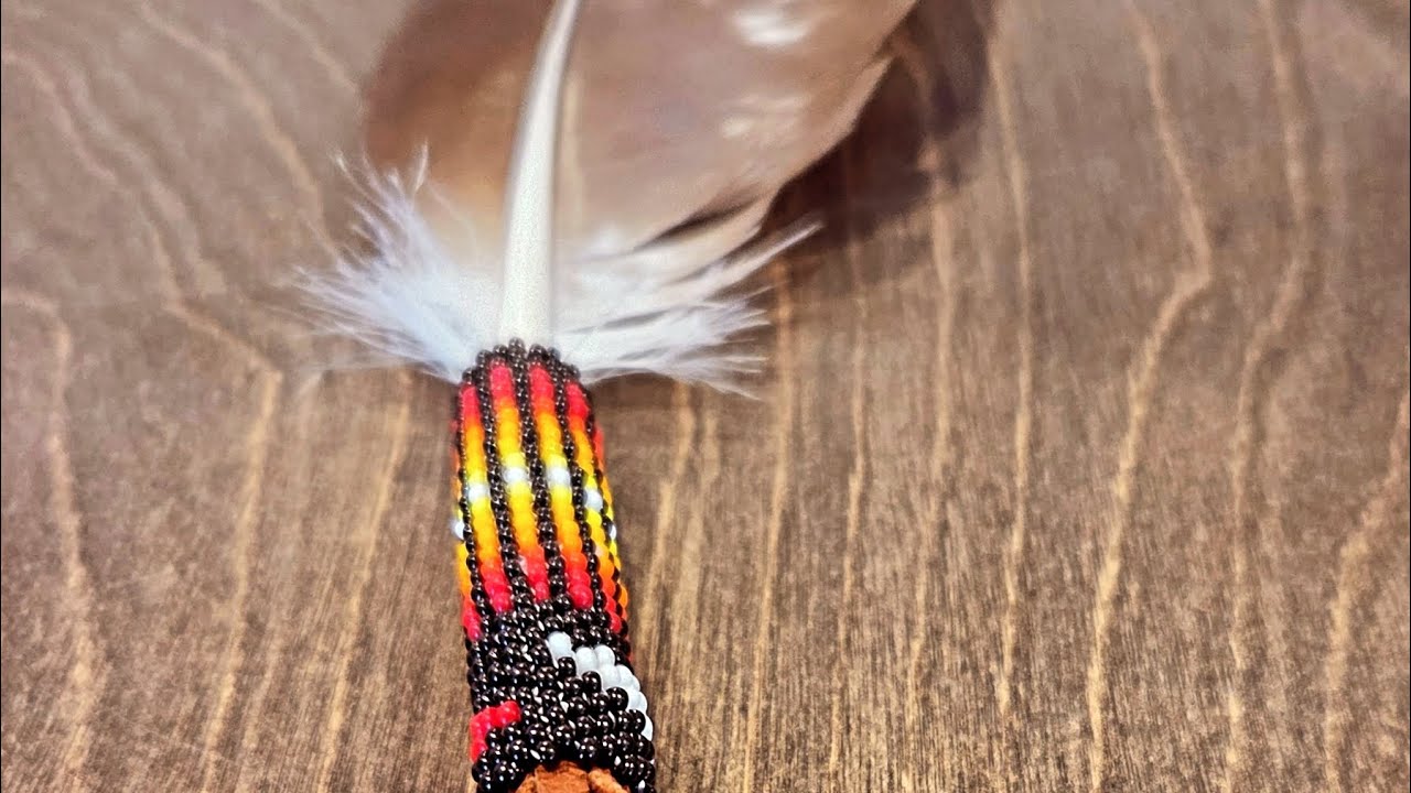 Dressing an Eagle Feather | A Sacred Anishinaabe Teaching