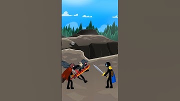 Xiphos vs Sicklebear, Wrathnar fight | Stick War Legacy #stickwar3 #short