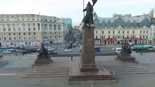 Полеты в центре Владивостока