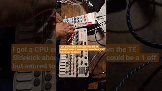 #teenageengineering #sidekick #cpuerror #performance #troubleshooting #soundtest #usbc #lofi12
