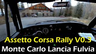 Mise à jour Assetto Corsa Rally v0.3 - Monte Carlo - Lancia Fulvia Coupé screenshot 3