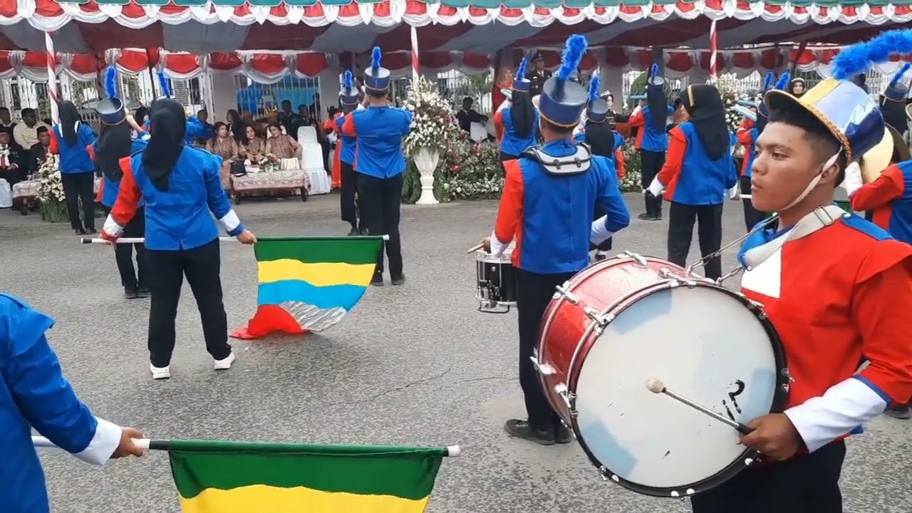 JUARA 4 DISPLAY MARCHING BAND SMA/MAN 1 KABANJAHE 2024 DALAM RANGKA HUT RI KE 79