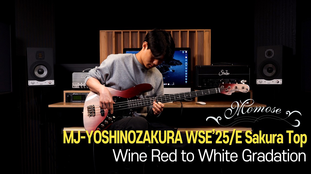 極美品‼️月末特売‼️MOMOSE MJ-YOSHINOZAKURA WSE25/E 조건희 (Nathan) - Momose MJ-YOSHINOZAKURA WSE'25/E Sakura Top-Wine