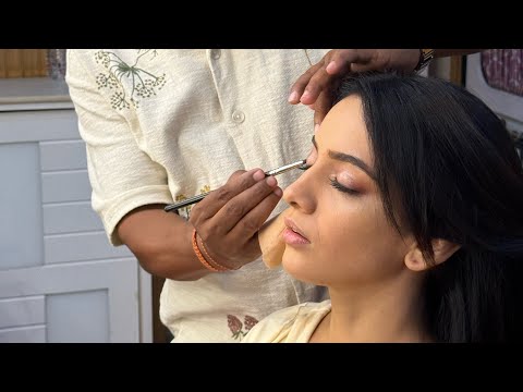 Makeup BTS Jagdhatri,tapsya nd rekha jee 💐💖🙏we are really injoy in Makeup room