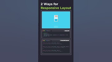 🌐💻 2 Simple Ways to Make Your Website Responsive! (HTML & CSS3) 🔥✨||#shorts #shortvideo #css#coding