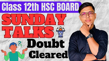 Sunday Talks | Ask Your Doubts | #newindianera #conceptbatch #focusbatch