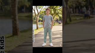 Calça Jogger Bolso Lateral Em Sarja Stretch Malwee Kids