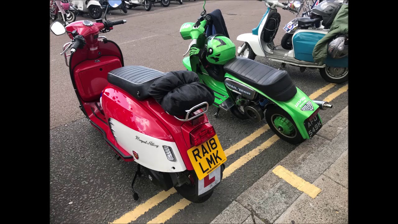 Brighton Scooters 25th August 2018 YouTube