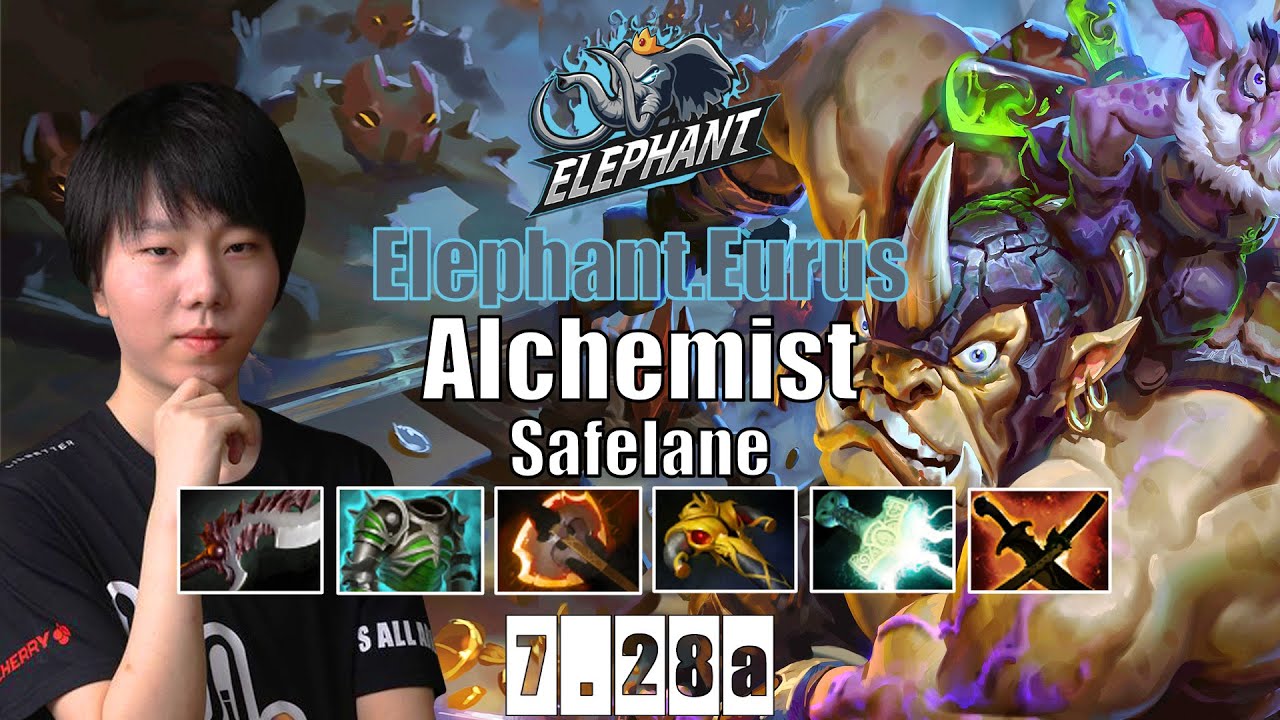 Alchemist Safelane | Elephant.Eurus | GG 11 MINS BATTLE FURY  | 7.28a Gameplay Highlights