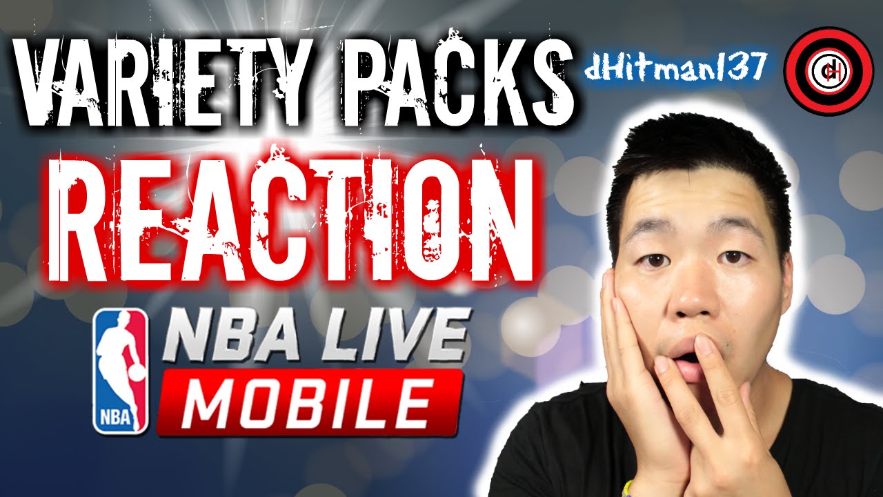Variety Packs Reaction Video - Nba Live Mobile Pack Opening