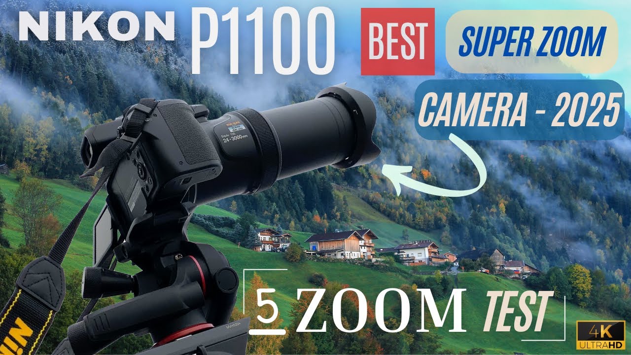 Nikon Coolpix P1100 ZOOM TEST - World BEST Super Zooming Camera | Best Zooming camera 2025