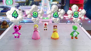 Mario Party Superstars | Yoshi vs Daisy vs Peach vs Birdo #733 Turns 10 (Player 1)‎