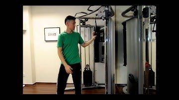 Shoulder Impingement Exercises Part 3-2: Internal Rotation in 90 90 in a Split Stance Position