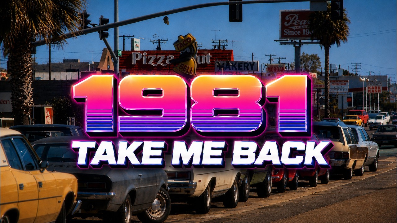 BACK TO 1981 — Take Me Back to My Childhood 🌅 Chillwave Dreamwave & Vaporwave Mix