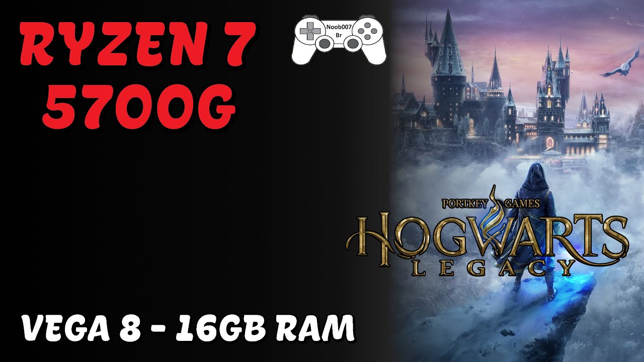 RYZEN 7 5700G | BENCHMARK | HOGWARTS LEGACY | VEGA 8 | 16GB RAM