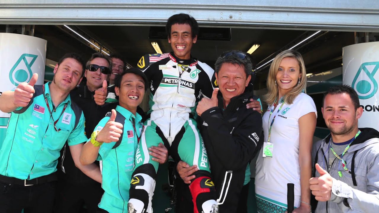 Hafizh Syahrin Moto2 Rider - PETRONAS Talent Development Programme Rider