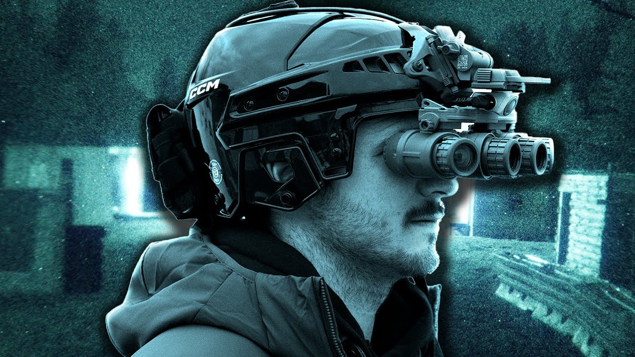 Страйкбол на Nightfall 13 (с Pano Night Vision!)