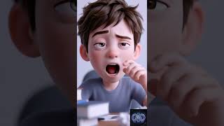 He Stopped Sleeping… Forever 😳…#shorts  #story #science #sleep #animation#animateusa #japanimation