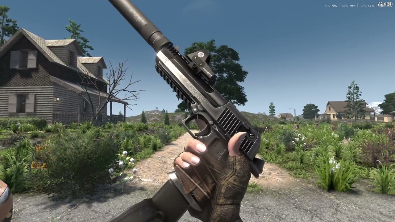 7DTD Desert Vulture(Desert Eagle.44)Custom Animation Demo