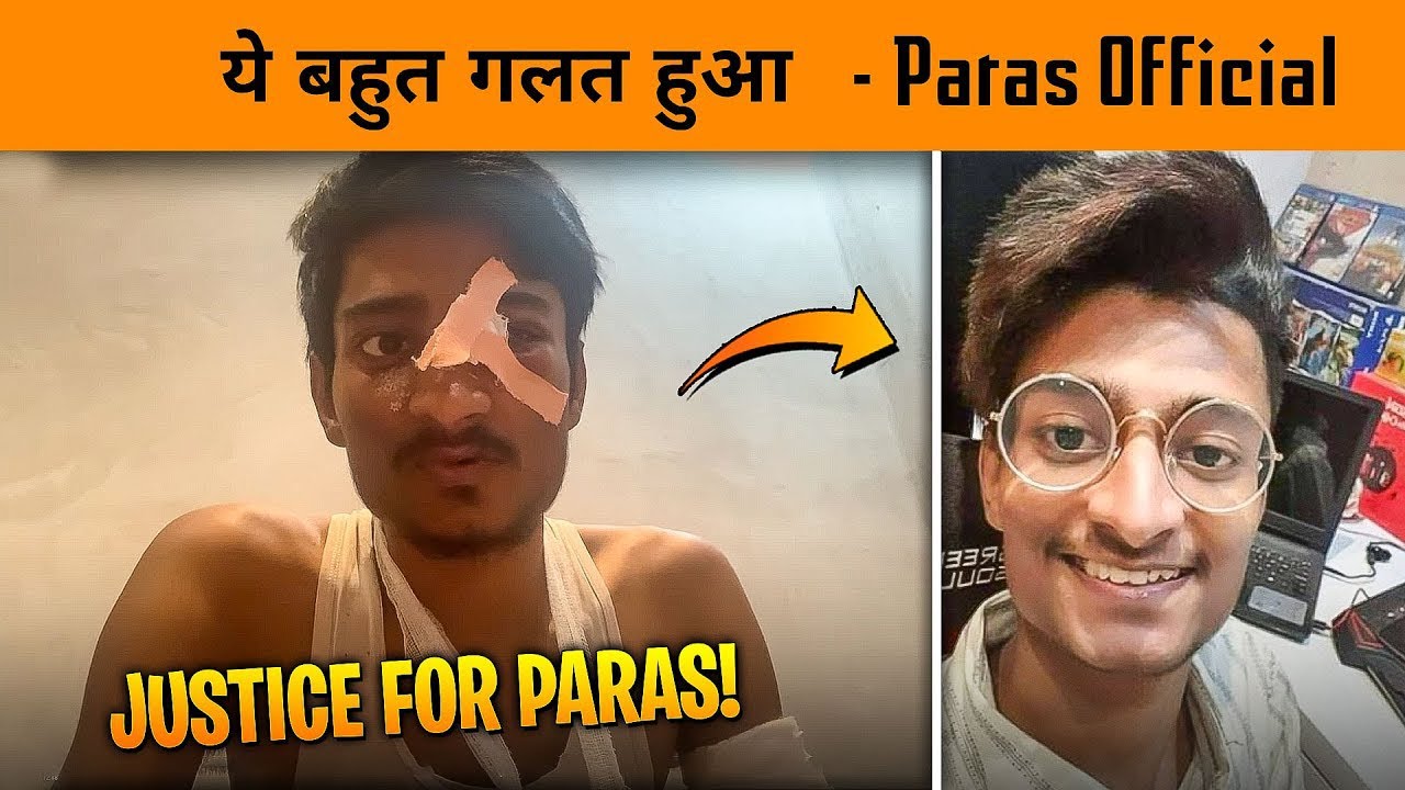 Justice for Paras Official BGMI YouTuber 💔💔💔💔💔