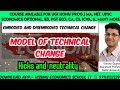 Model of technical change hicks and  neutrality  embodied and disembodied technical change  upsc